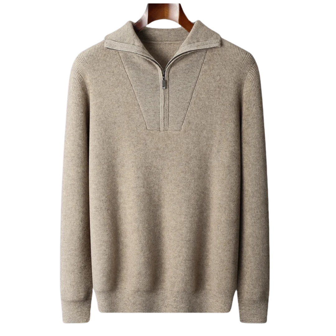 Cavallo Cashmere Half Zip Sweater