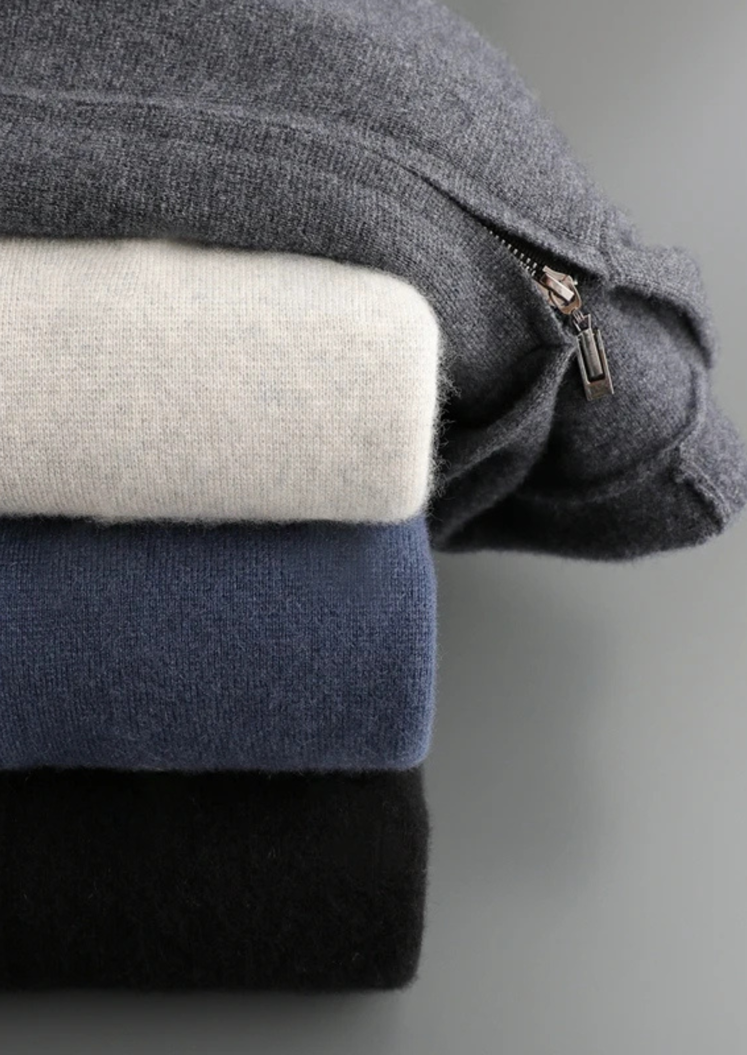 Cavallo Cashmere Zip Hoodie