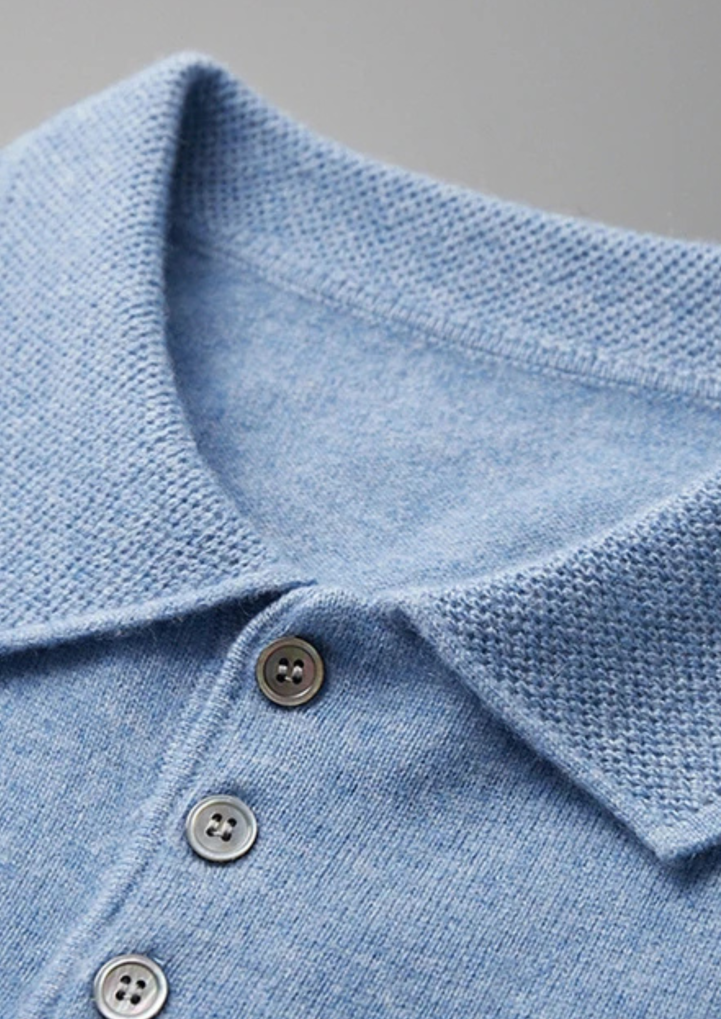CASHMERE CLASSIC POLO SHIRT