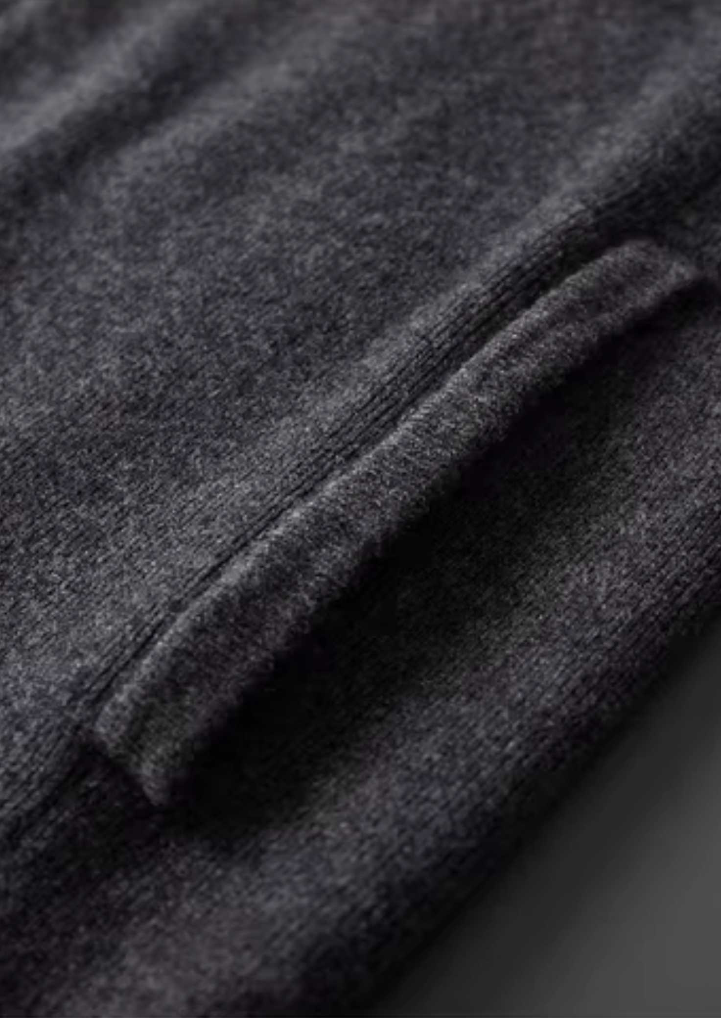 Cavallo Wool Ribbed Polo Cardigan