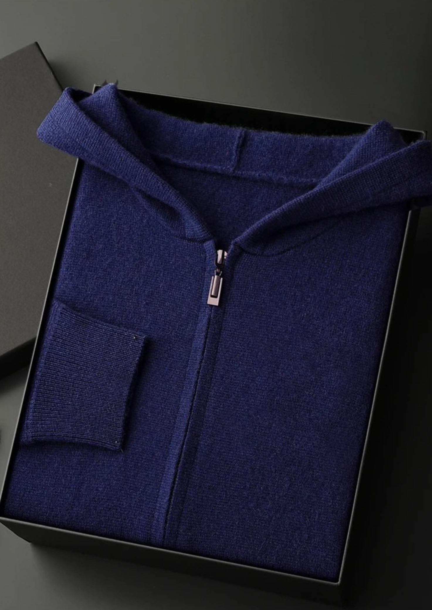 Cavallo Cashmere Zip Hoodie