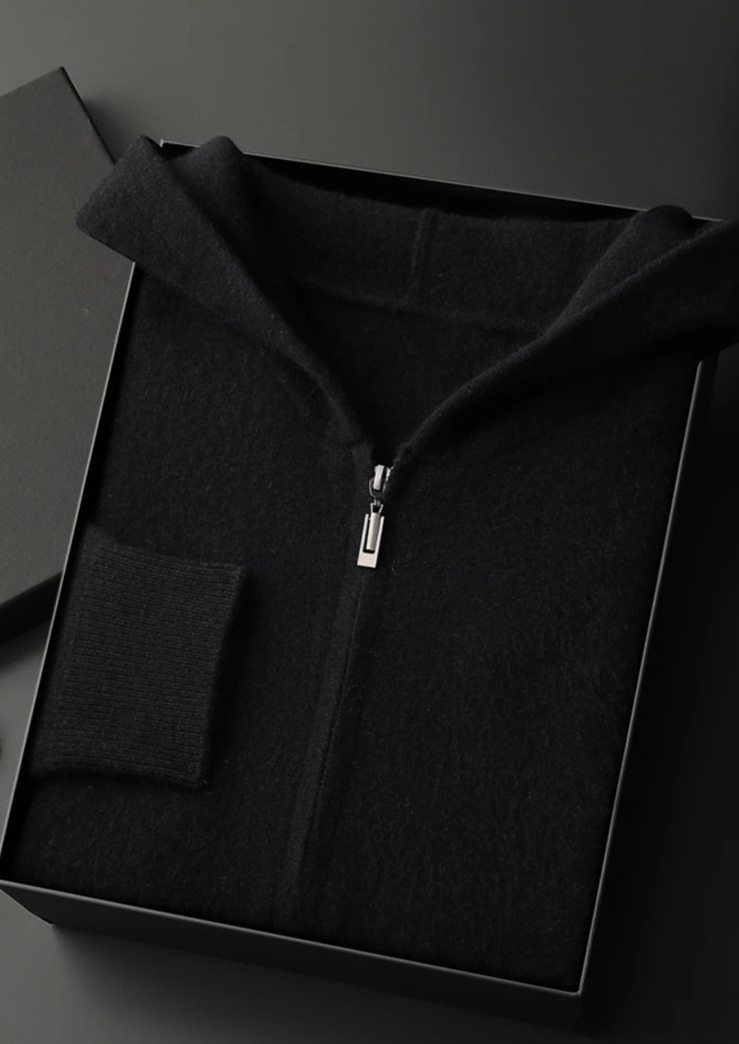 Cavallo Cashmere Zip Hoodie