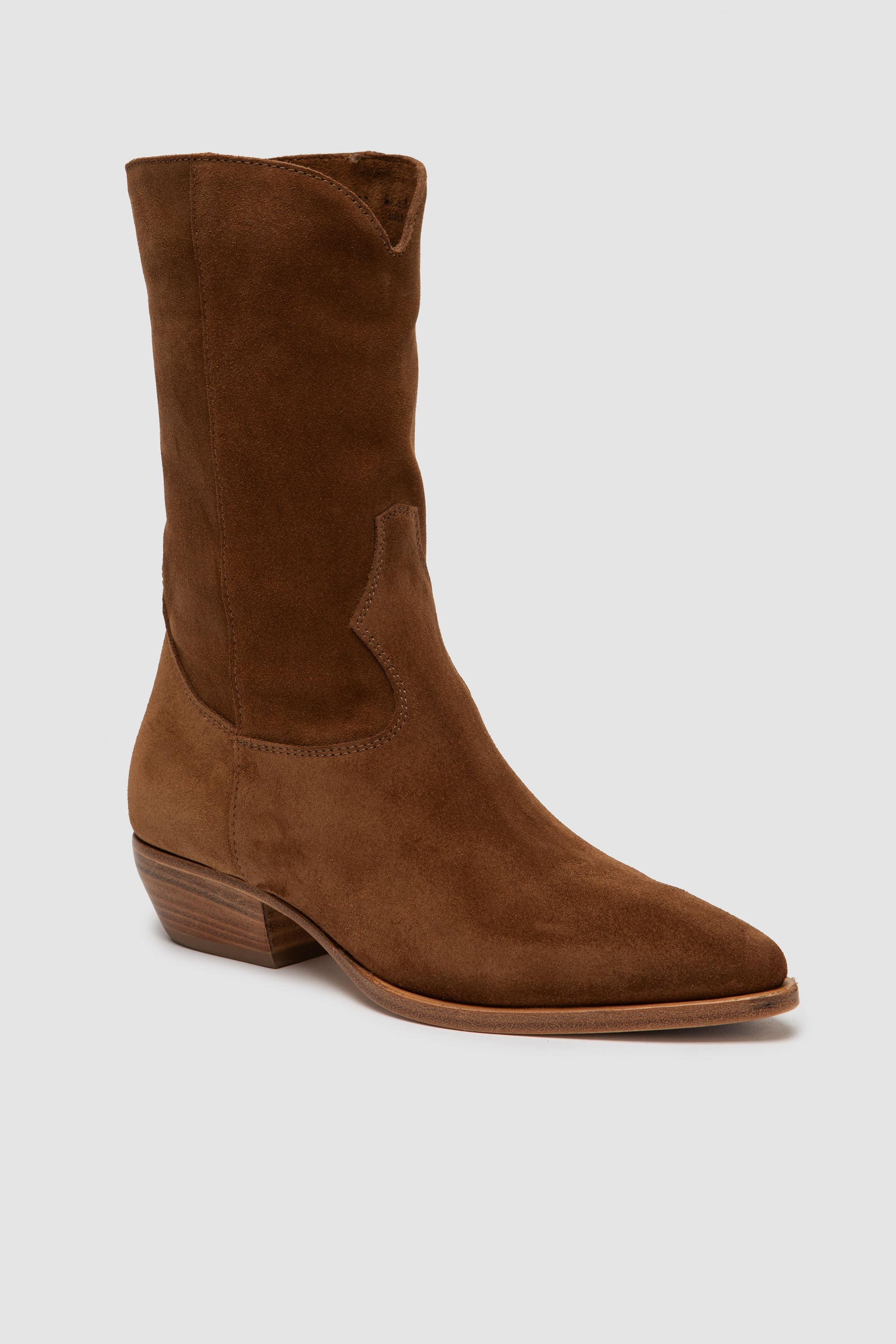 ALBERTA brown suede
