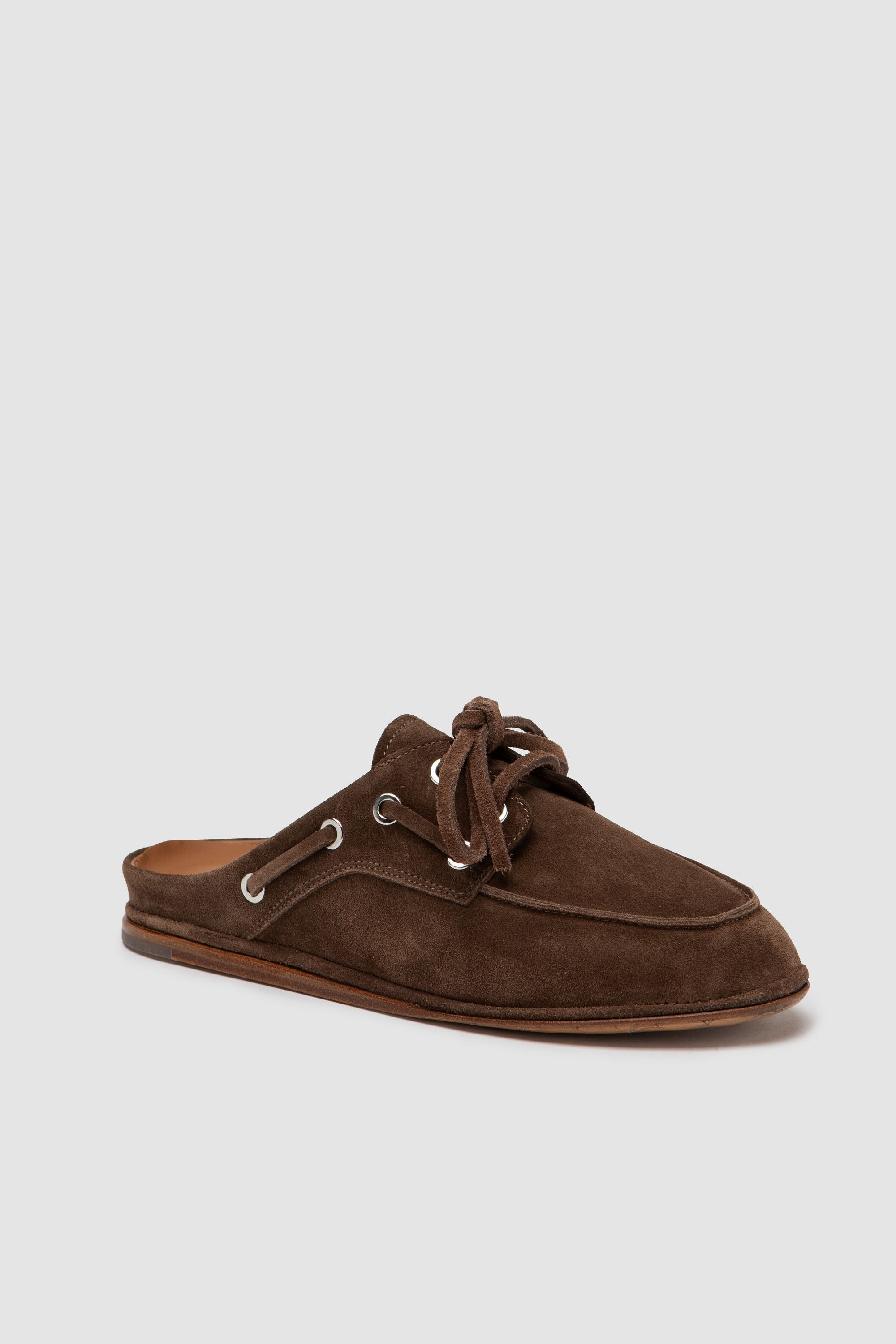 ALLEGRA Brown Suede