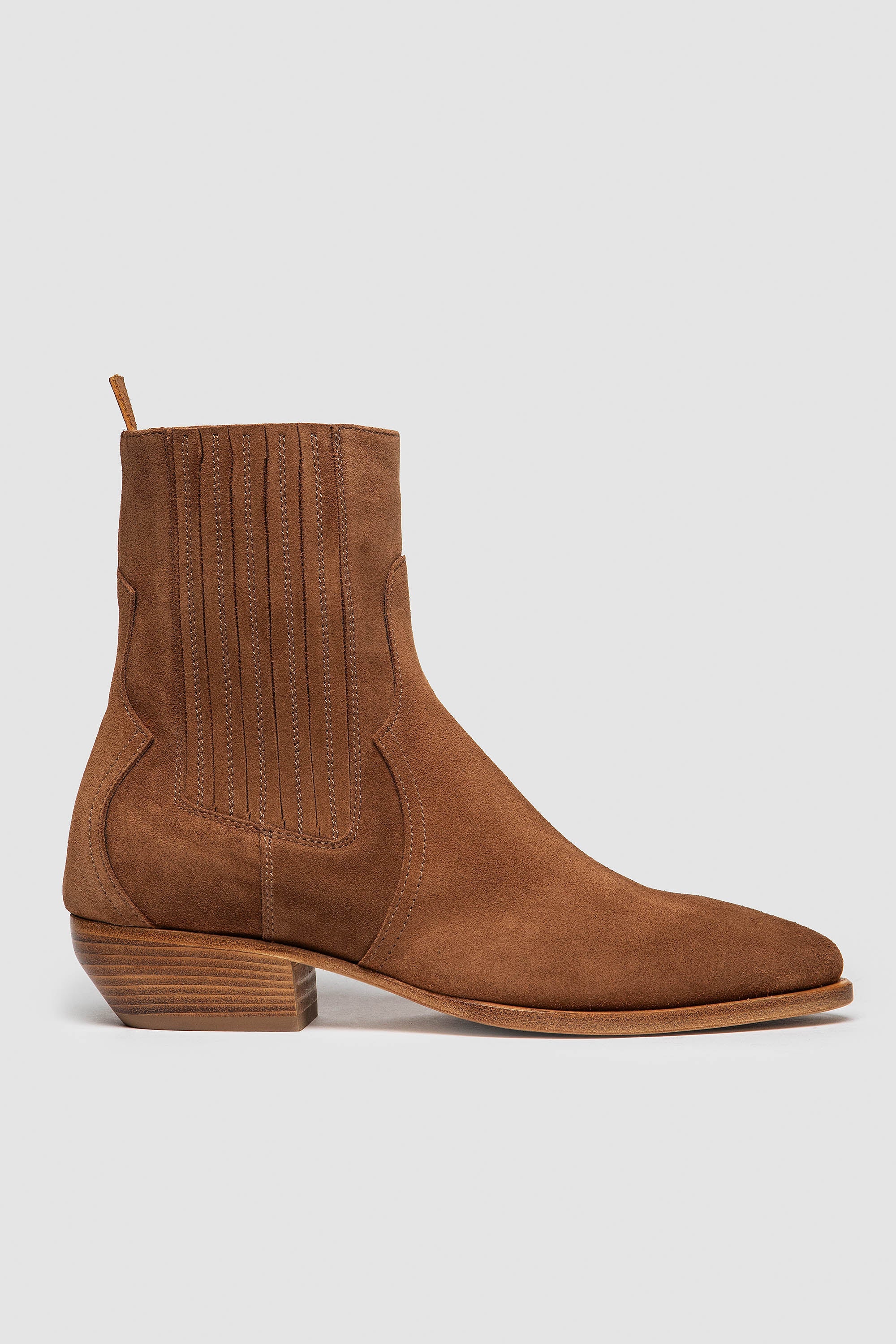 BARBARA BROWN SUEDE