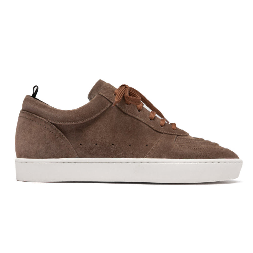 7 CM/2.76 Inches CMR CHAMARIPA Men's Dark Blue/Dark Green/Brown/Black Suede Elevator Sneakers - Casual Height Increasing Shoe
