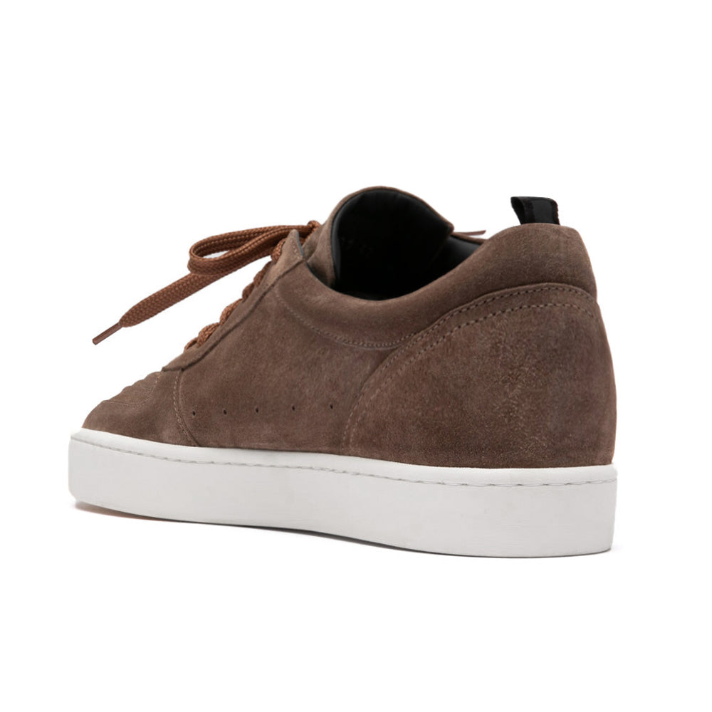 7 CM/2.76 Inches CMR CHAMARIPA Men's Dark Blue/Dark Green/Brown/Black Suede Elevator Sneakers - Casual Height Increasing Shoe