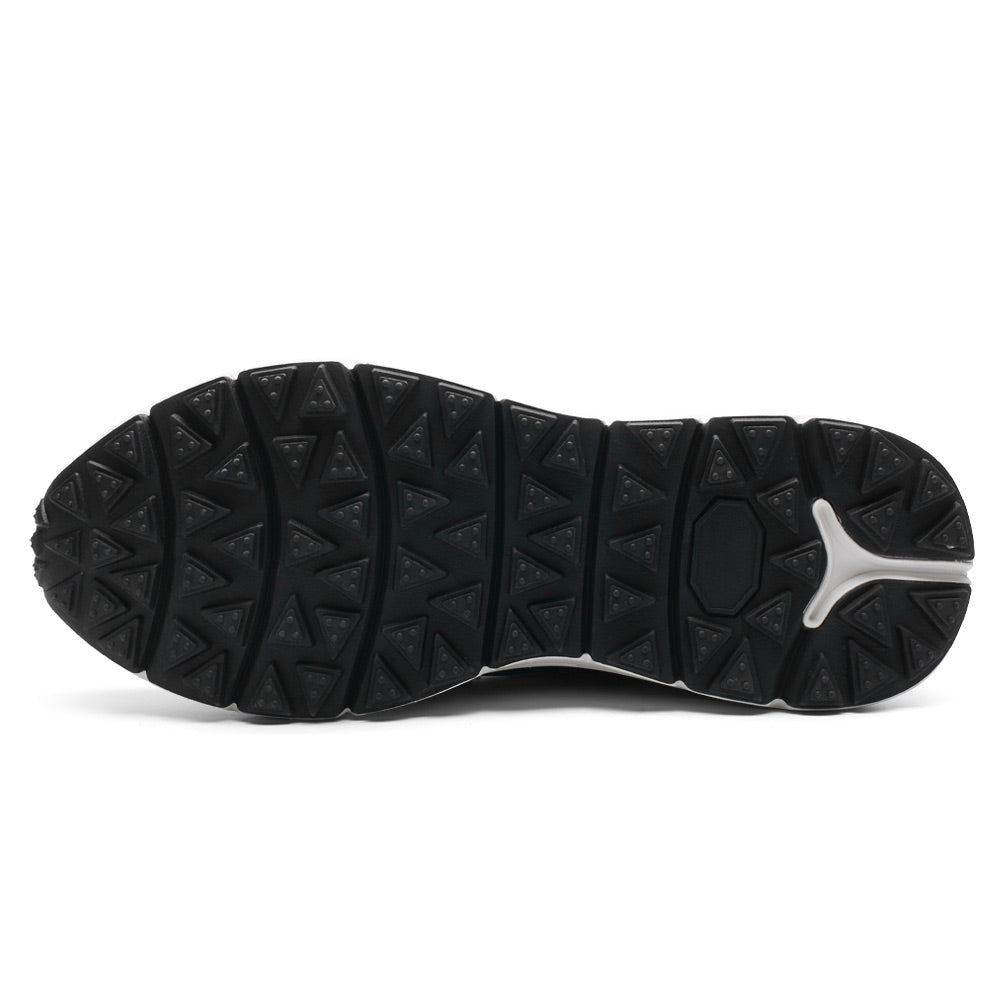 8 CM/3.15 Inches CMR CHAMARIPA Men’s Off-White Leather & Suede