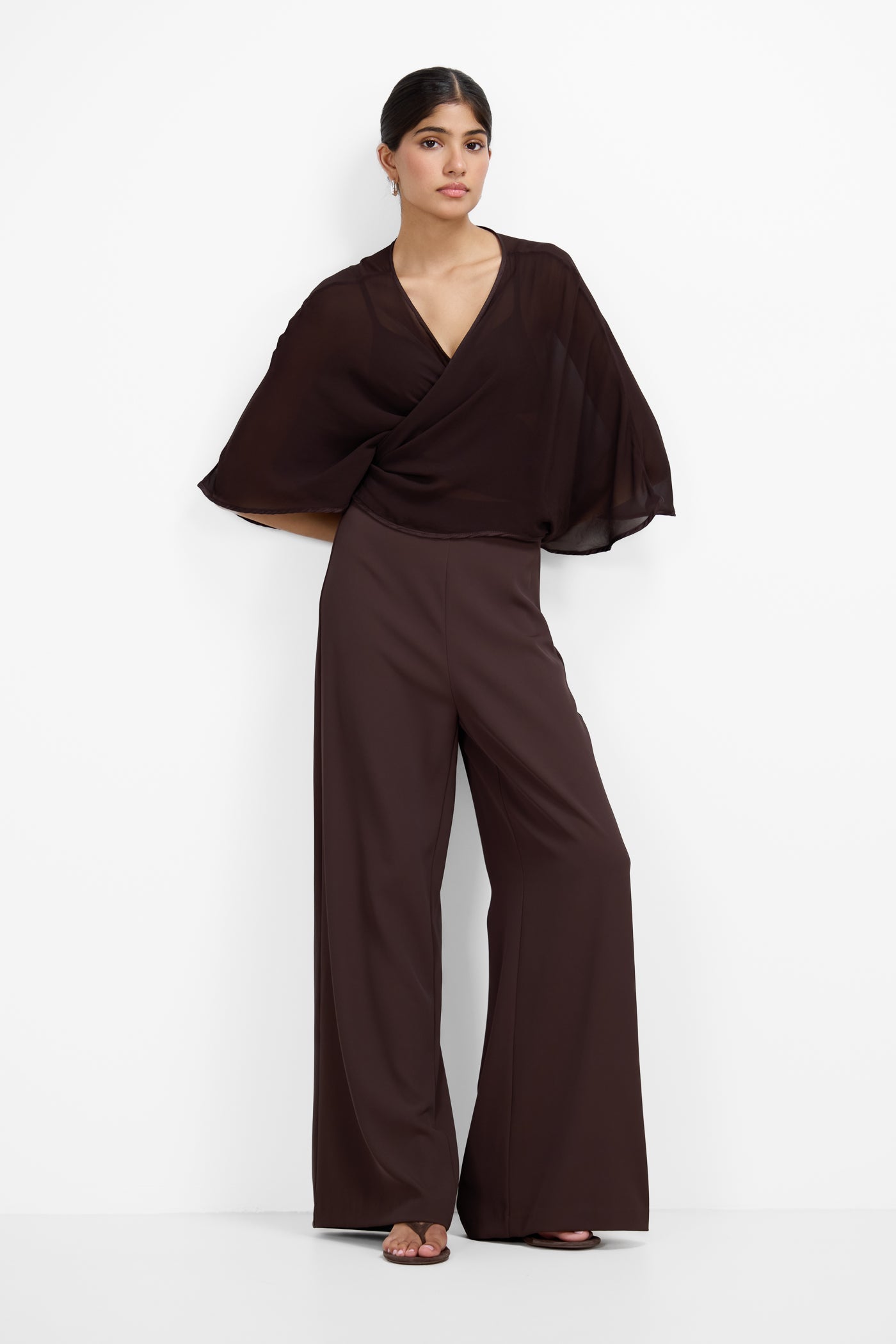 Zuri Trousers | Chocolate Brown