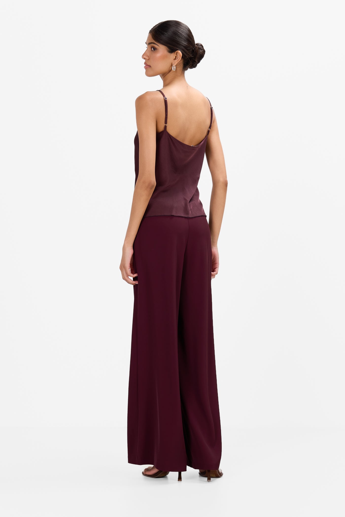 Zuri Trousers | Burgundy