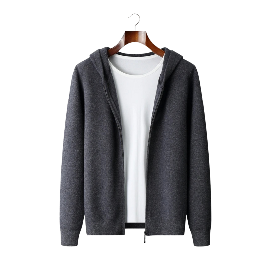 Cavallo Cashmere Zip Hoodie
