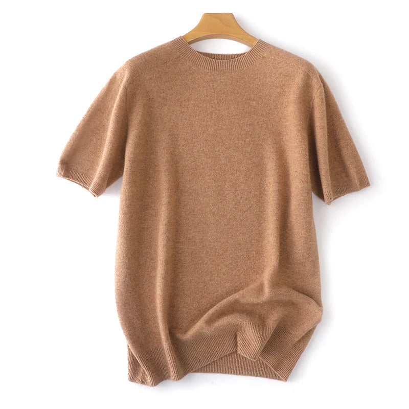 Cavallo Classic Knit Wool T-Shirt