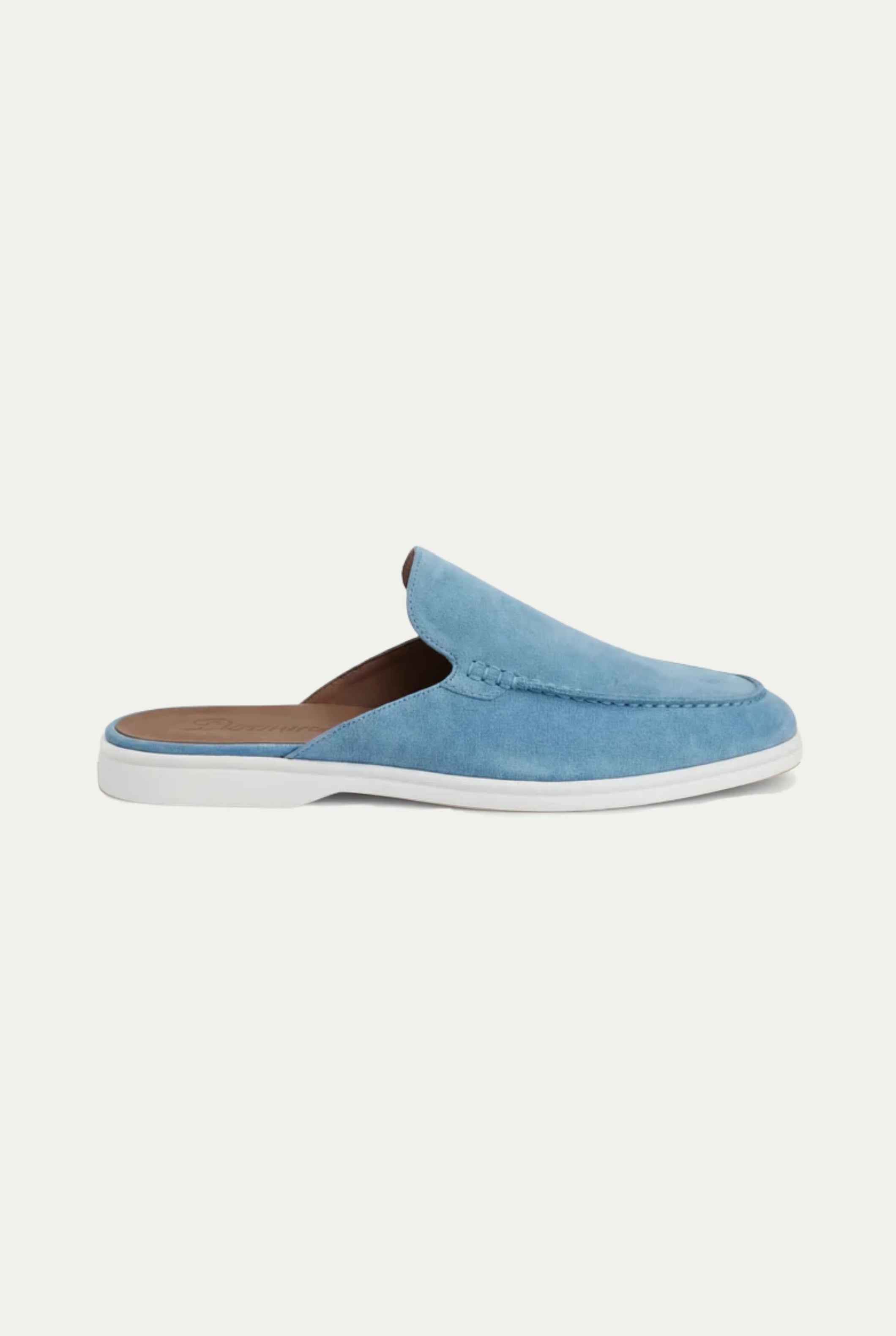 Yacht Suède Mule Light Blue