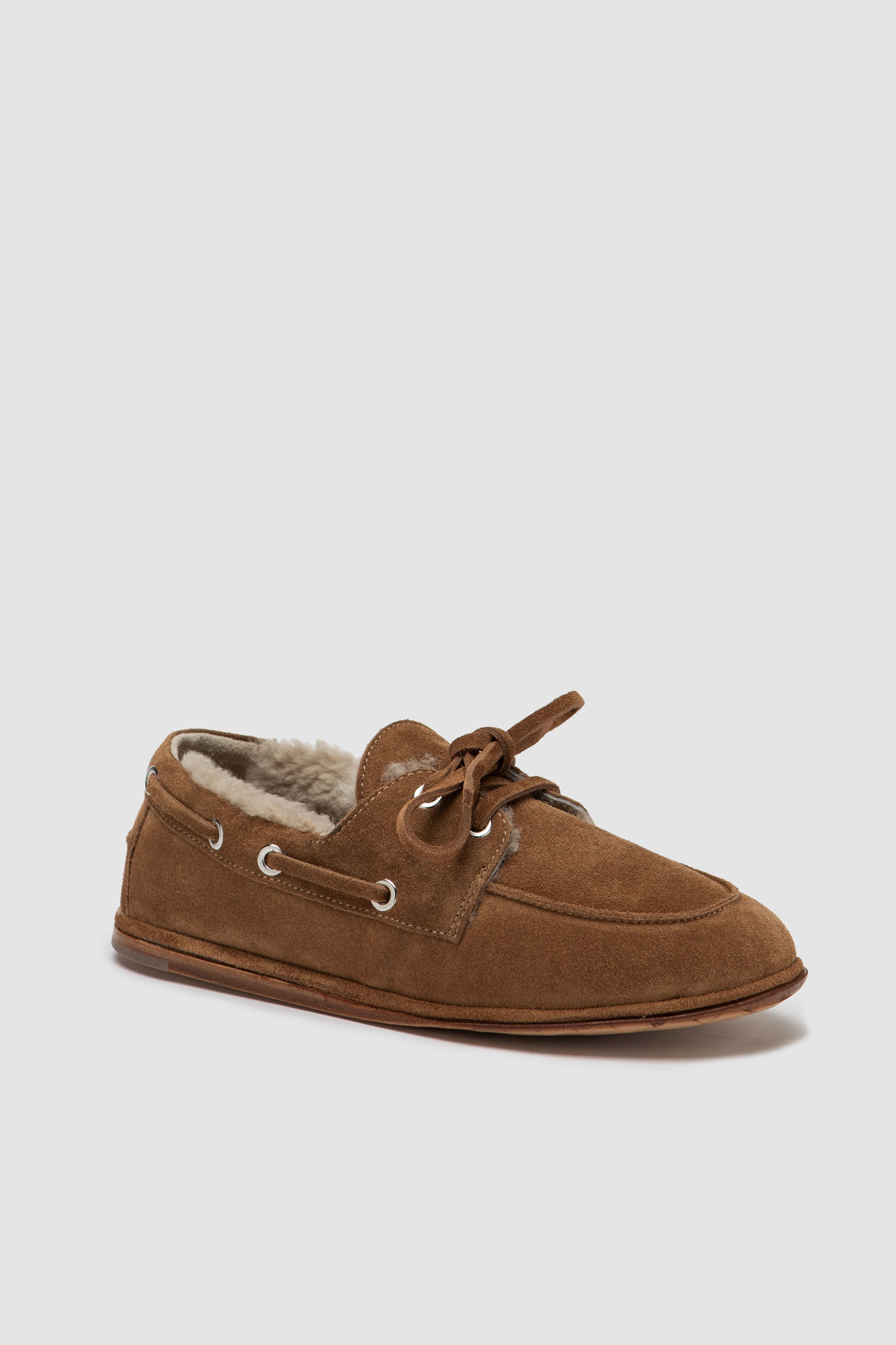 POLLY Brown SHEARLING