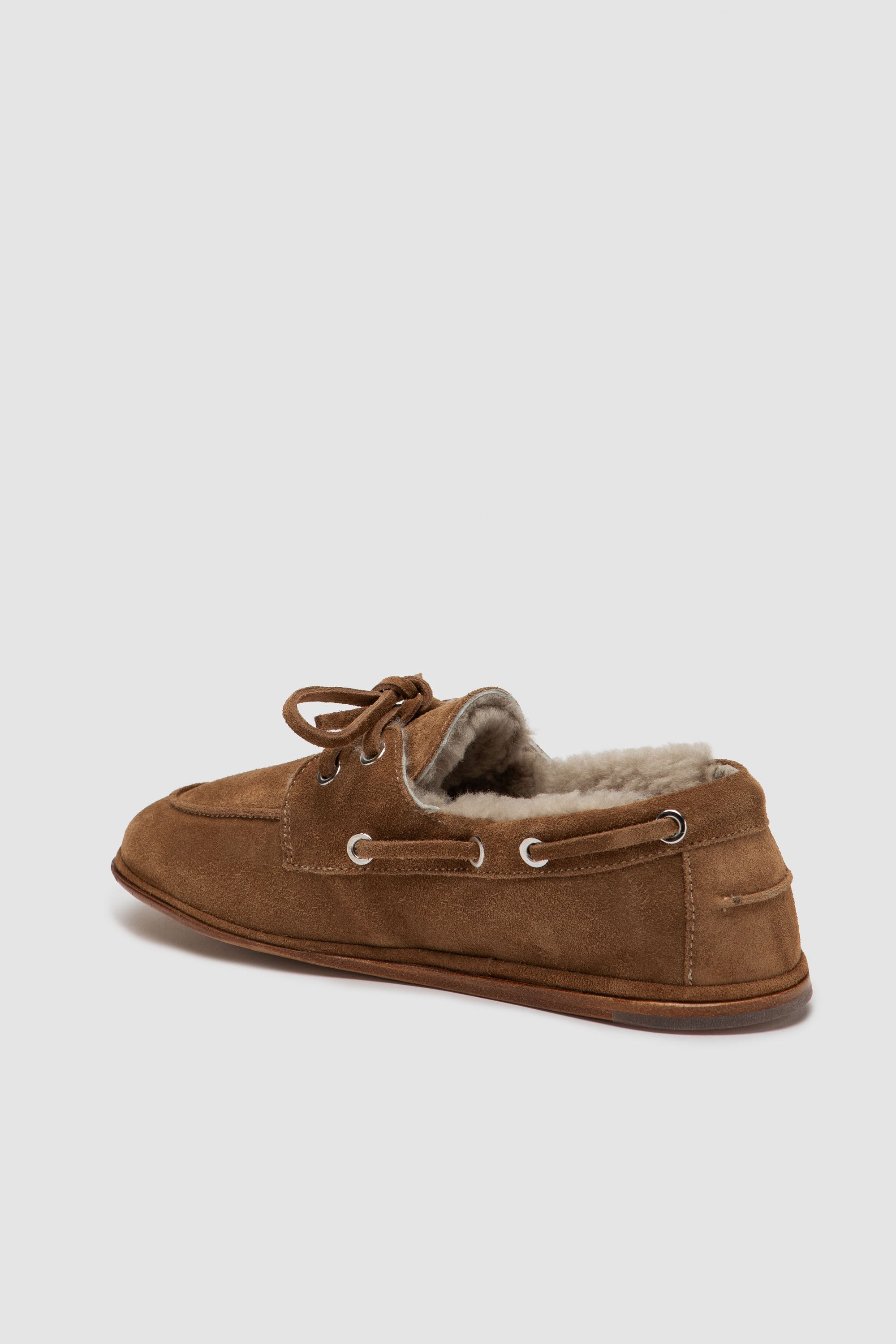 POLLY Brown SHEARLING