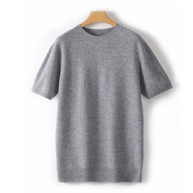 Cavallo Classic Knit Wool T-Shirt