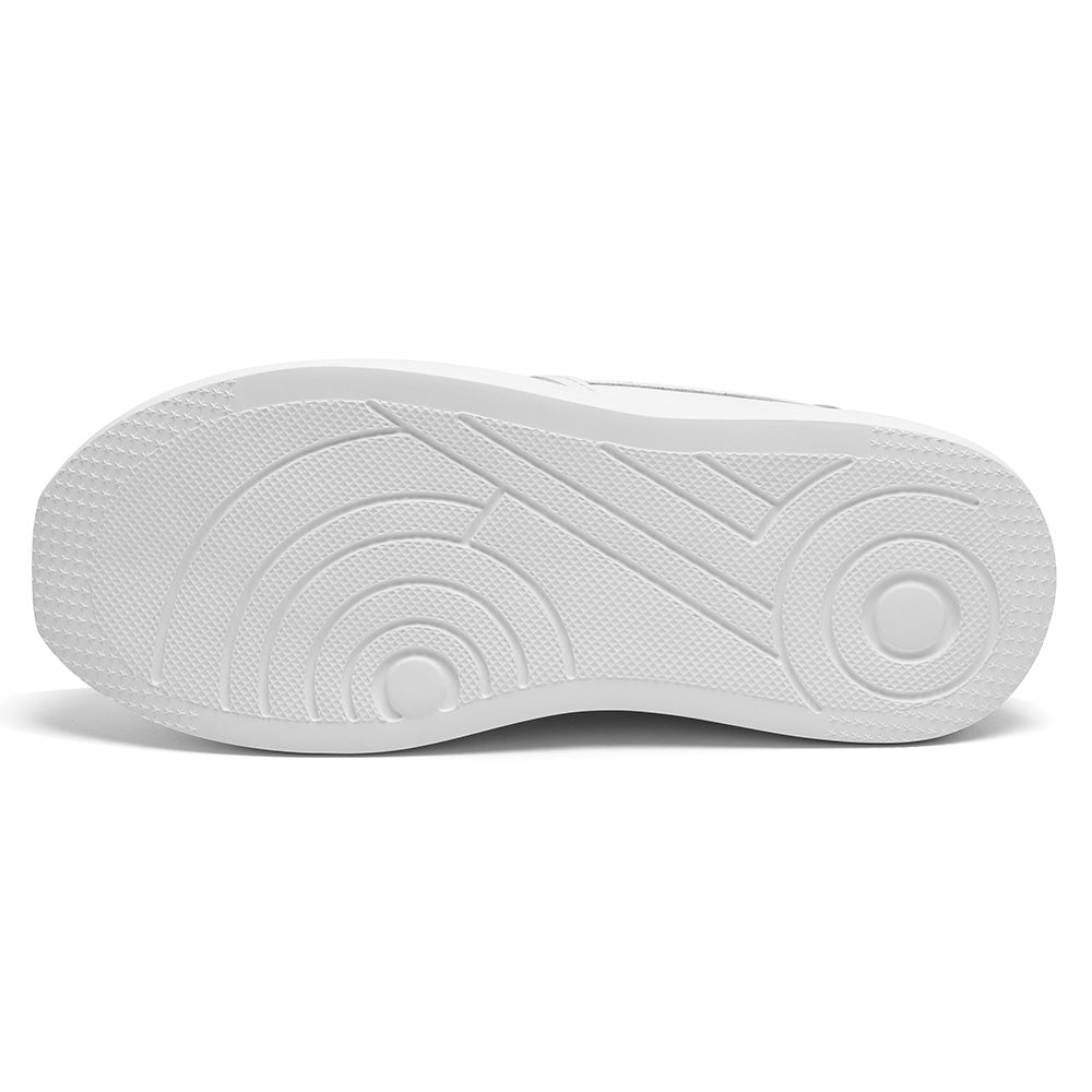 8 CM / 3.15 Inches CMR CHAMARIPA Elevator Sneakers For Women | White Leather Chunky Trainers