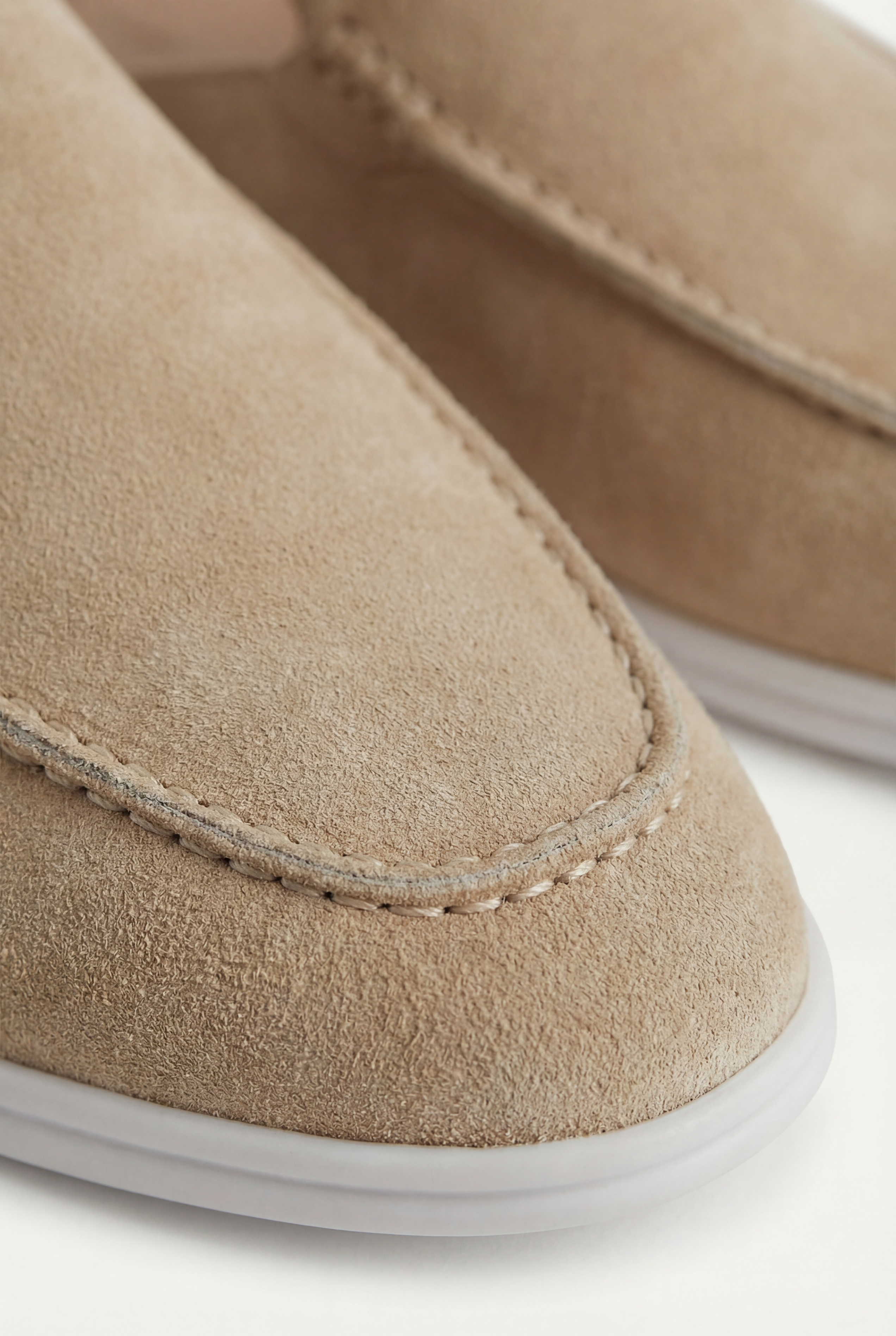 Yacht Suede Mule Beige