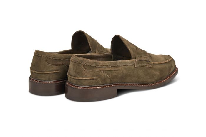 Adam Penny Loafer - Earth Suede