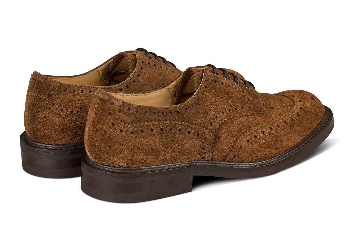 Bourton Country Shoe - Brown Rough Out Suede