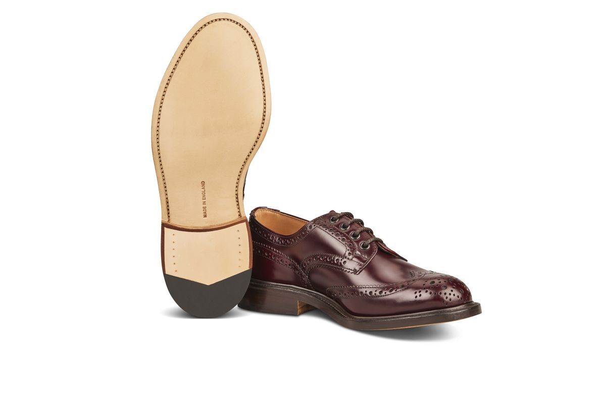 Bourton Country Shoe - Burgundy Bookbinder