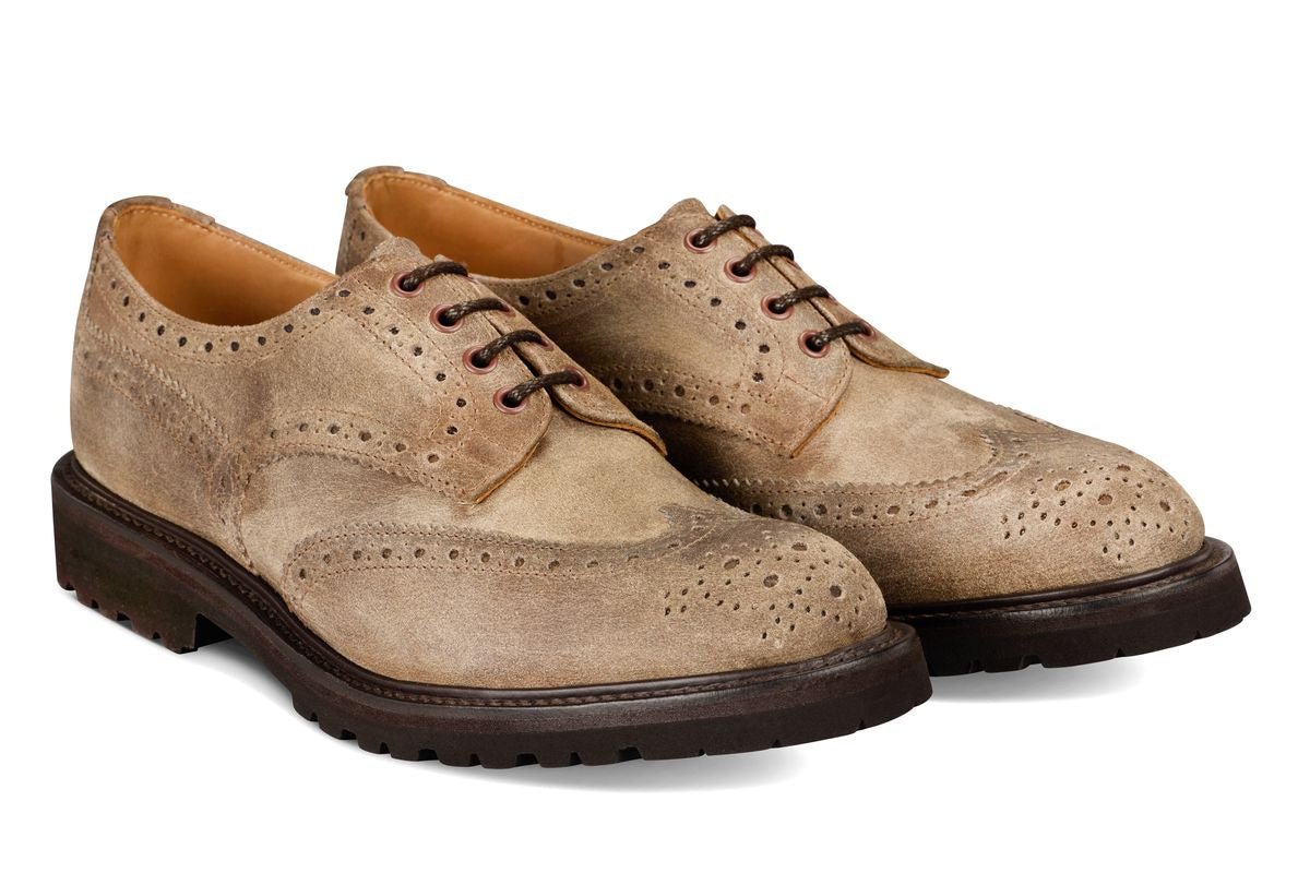 Bourton Country Shoe - Champagne Waxy Commander