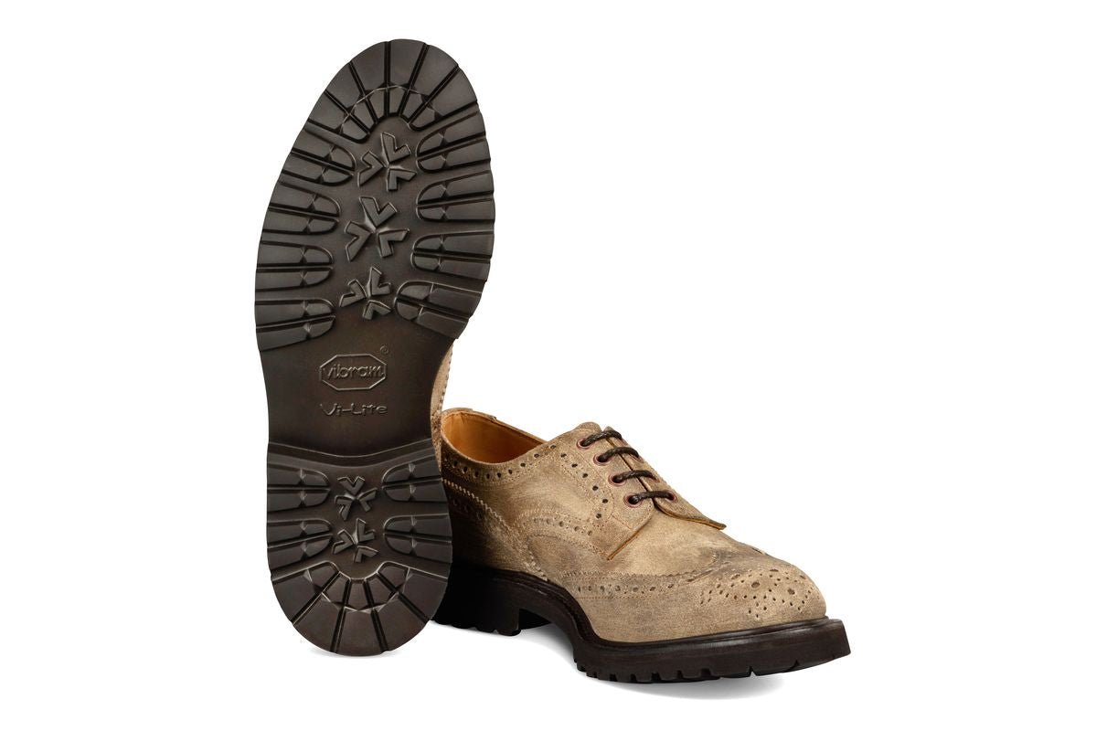 Bourton Country Shoe - Champagne Waxy Commander