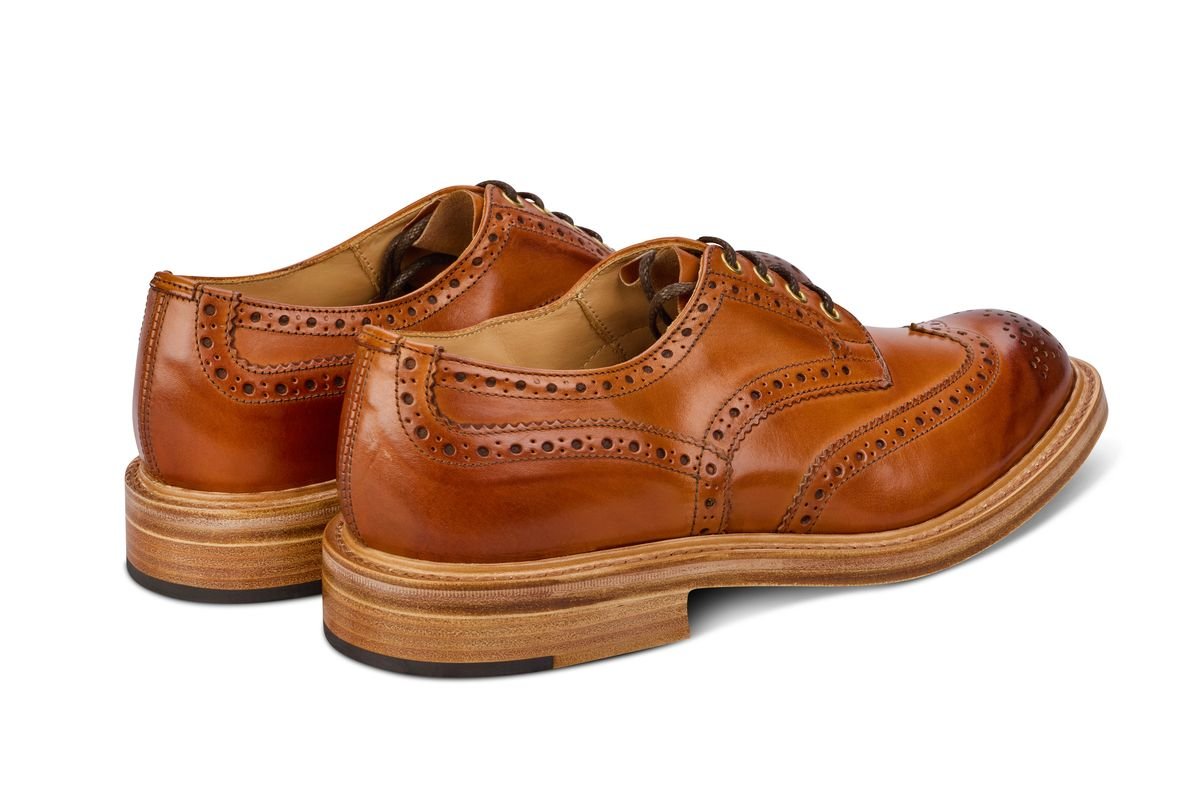 Bourton Country Shoe - Chestnut Burnished