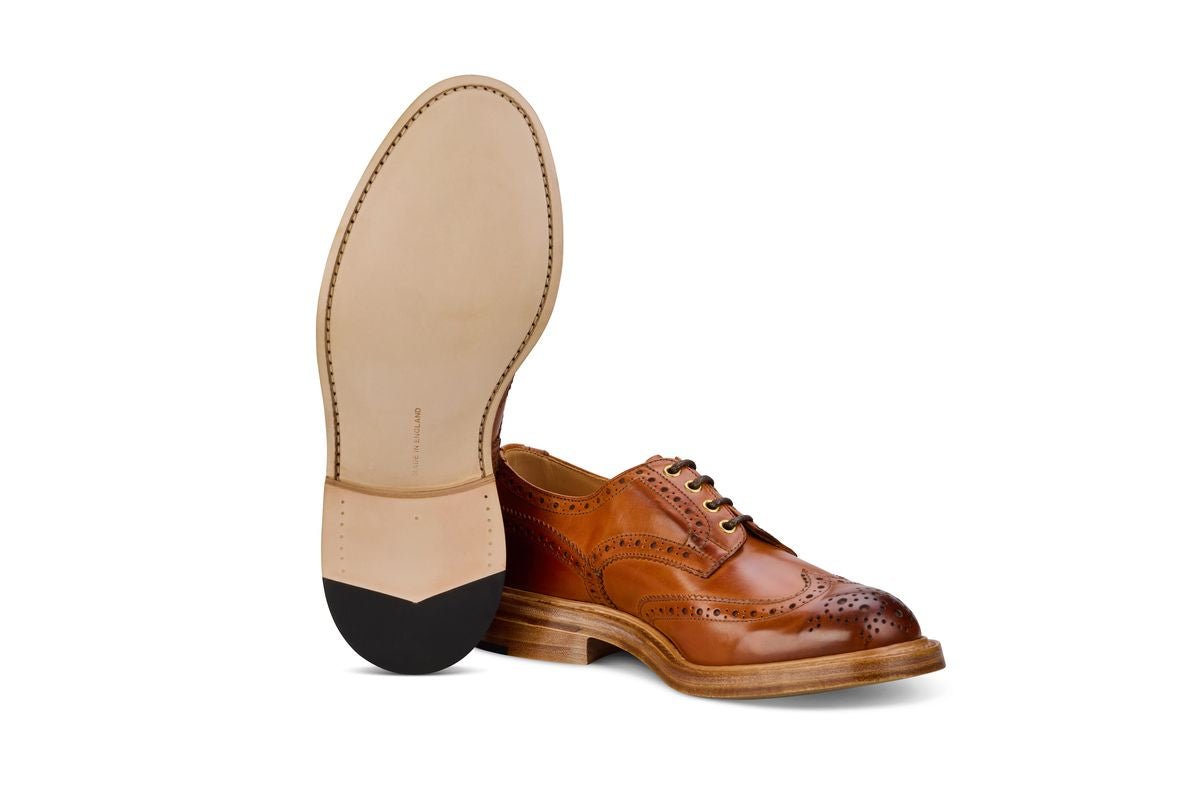 Bourton Country Shoe - Chestnut Burnished