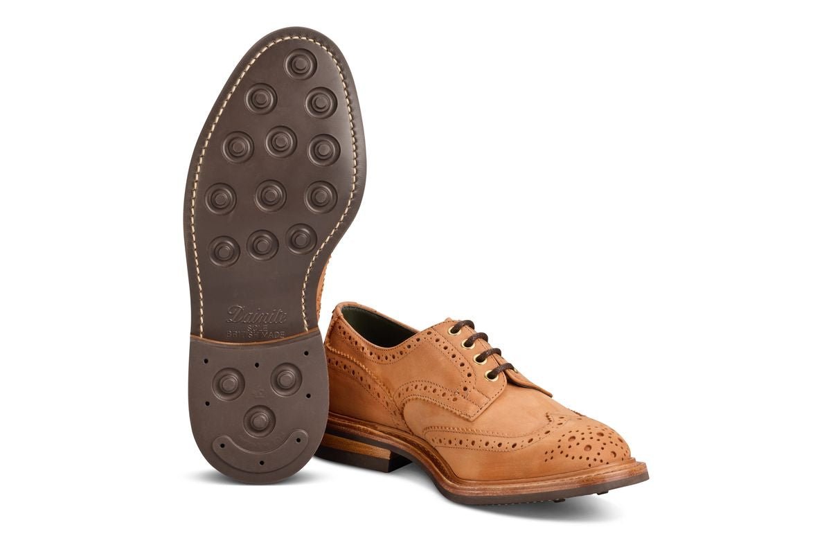 Bourton Country Shoe - Chestnut Nubuck