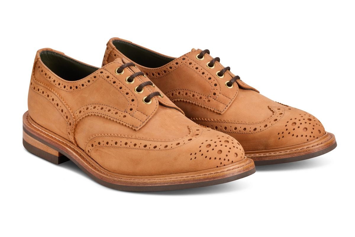 Bourton Country Shoe - Chestnut Nubuck
