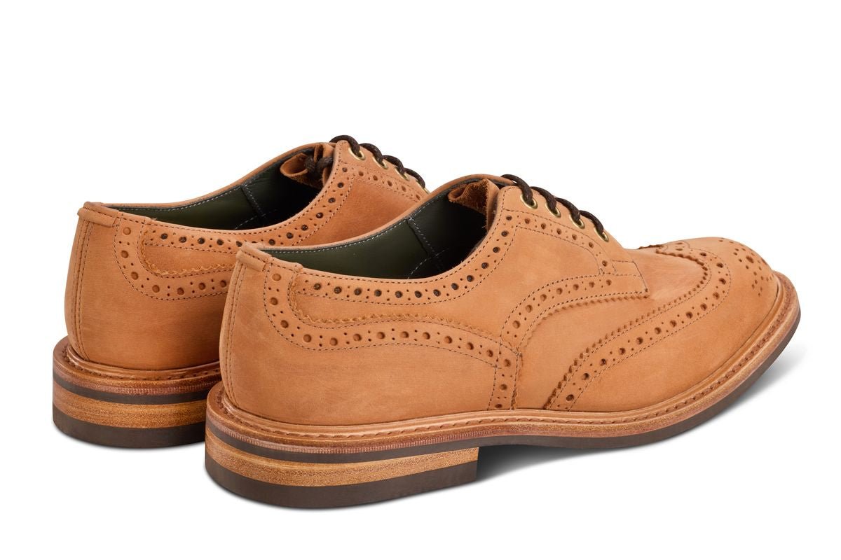 Bourton Country Shoe - Chestnut Nubuck