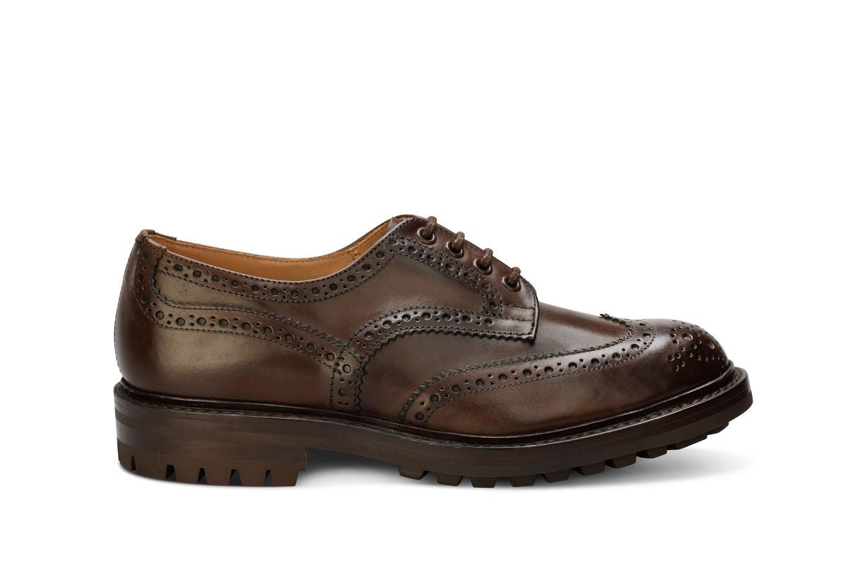 Bourton Country Shoe - Coffee Burnished