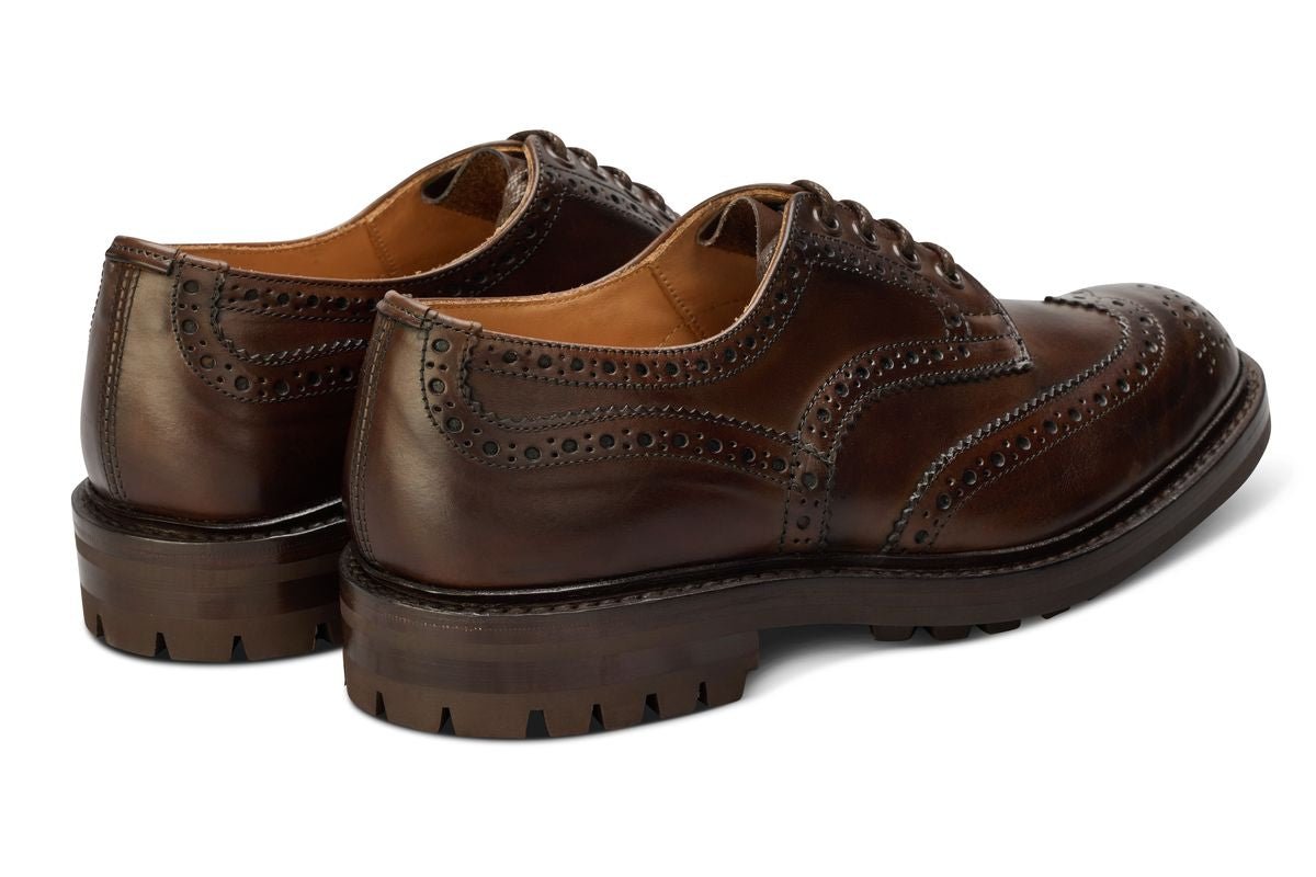Bourton Country Shoe - Coffee Burnished