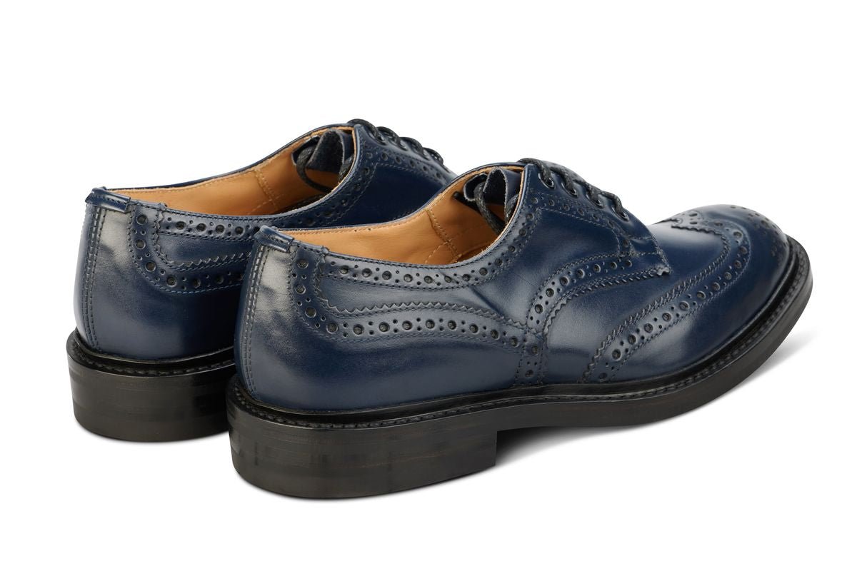 Bourton Country Shoe - Navy Aniline