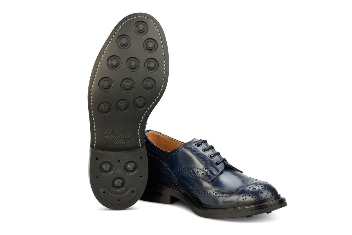 Bourton Country Shoe - Navy Aniline