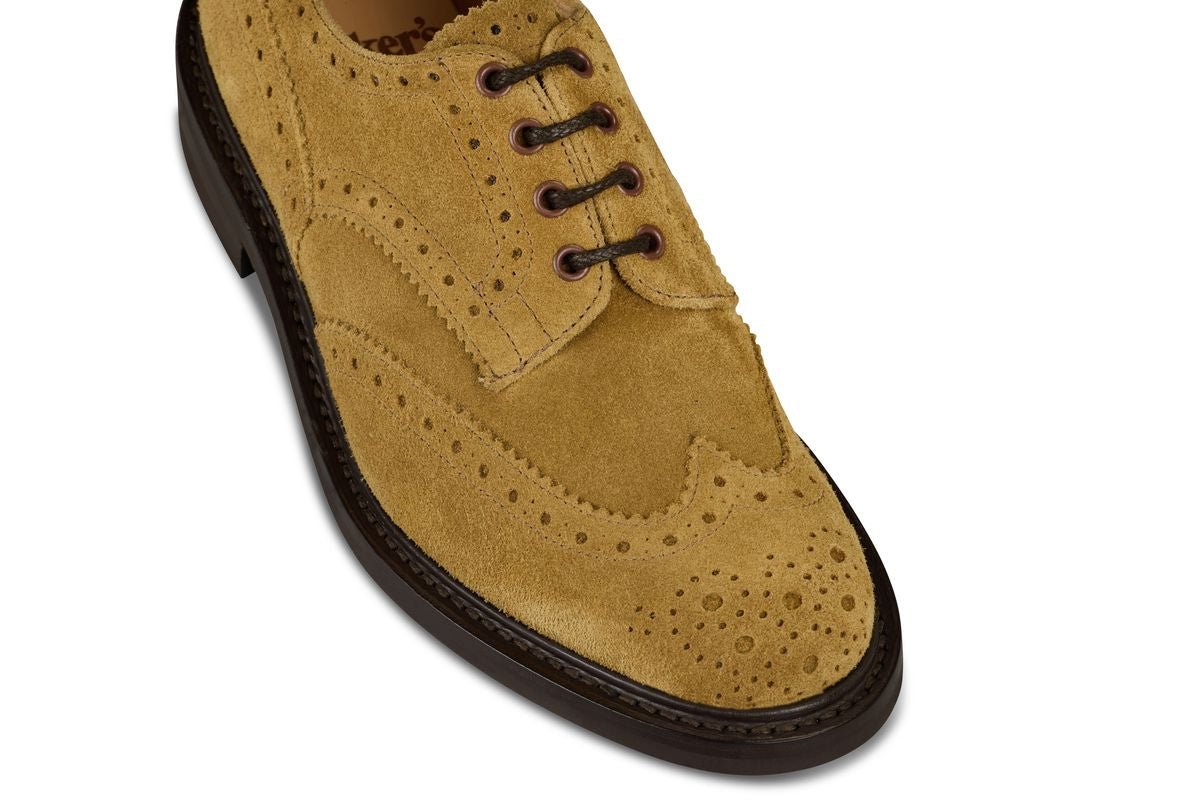Bourton Country Shoe - Roma Rough Out Suede