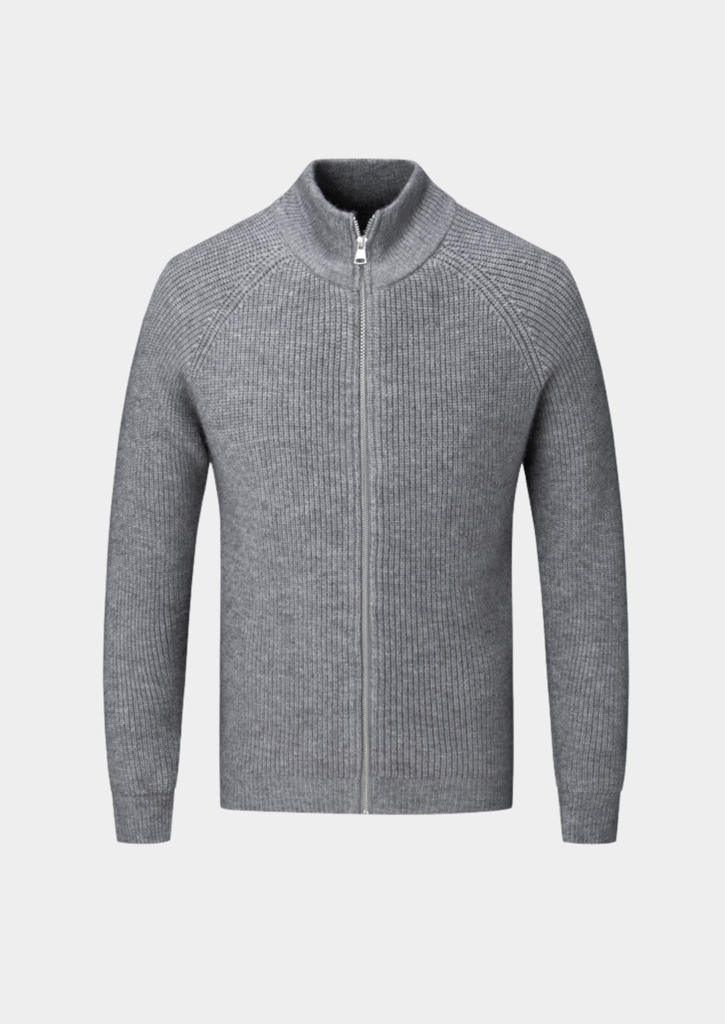 Cavallo 100% Wool Zip Cardigan