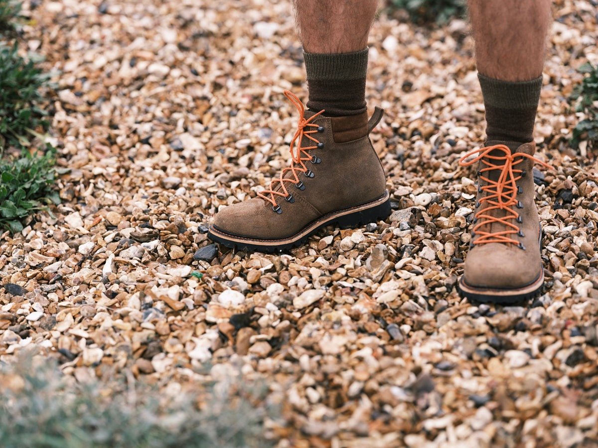 Corbett Walking Boot - Peanut Reverse Suede