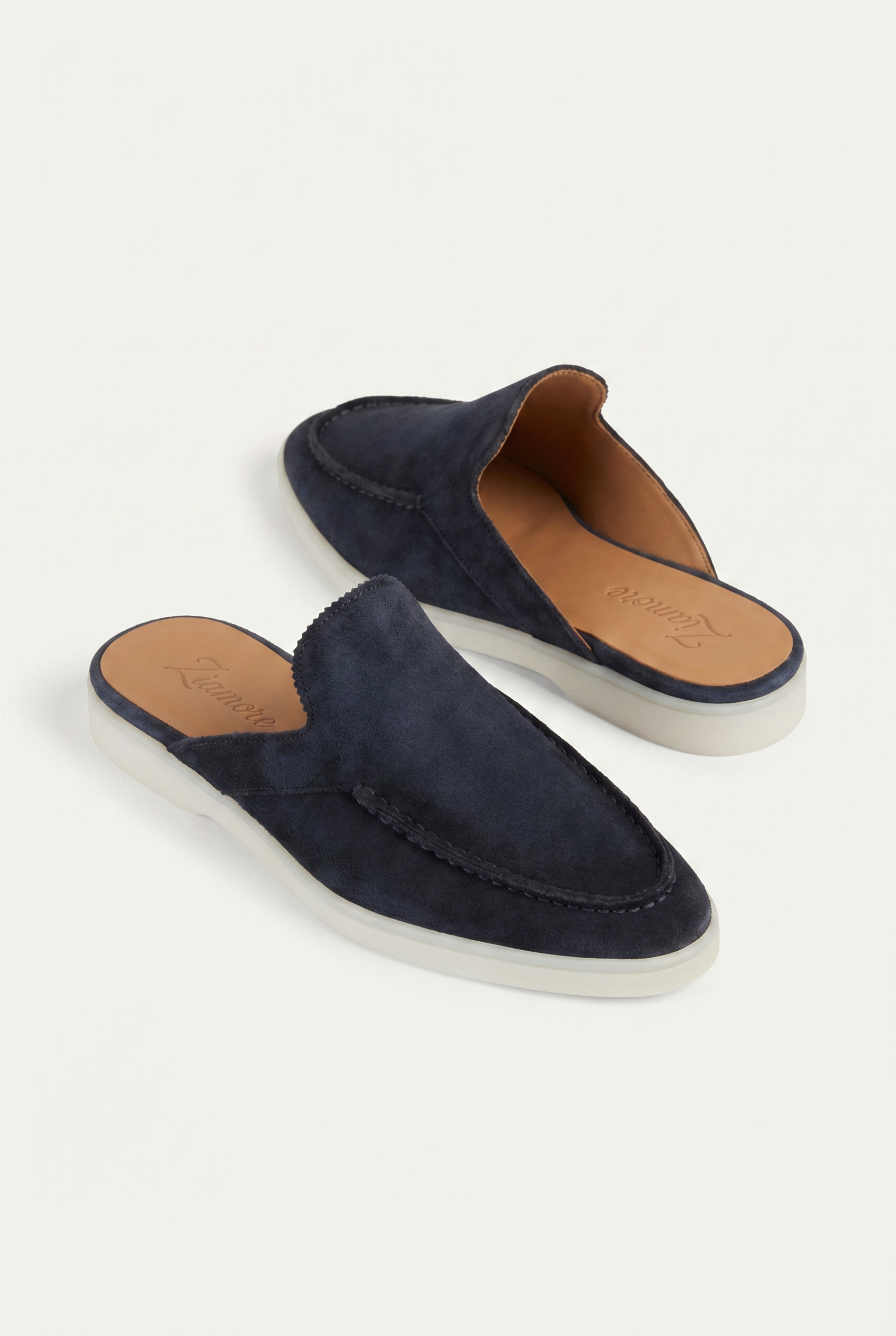 Yacht Suède Mule V2 Navy