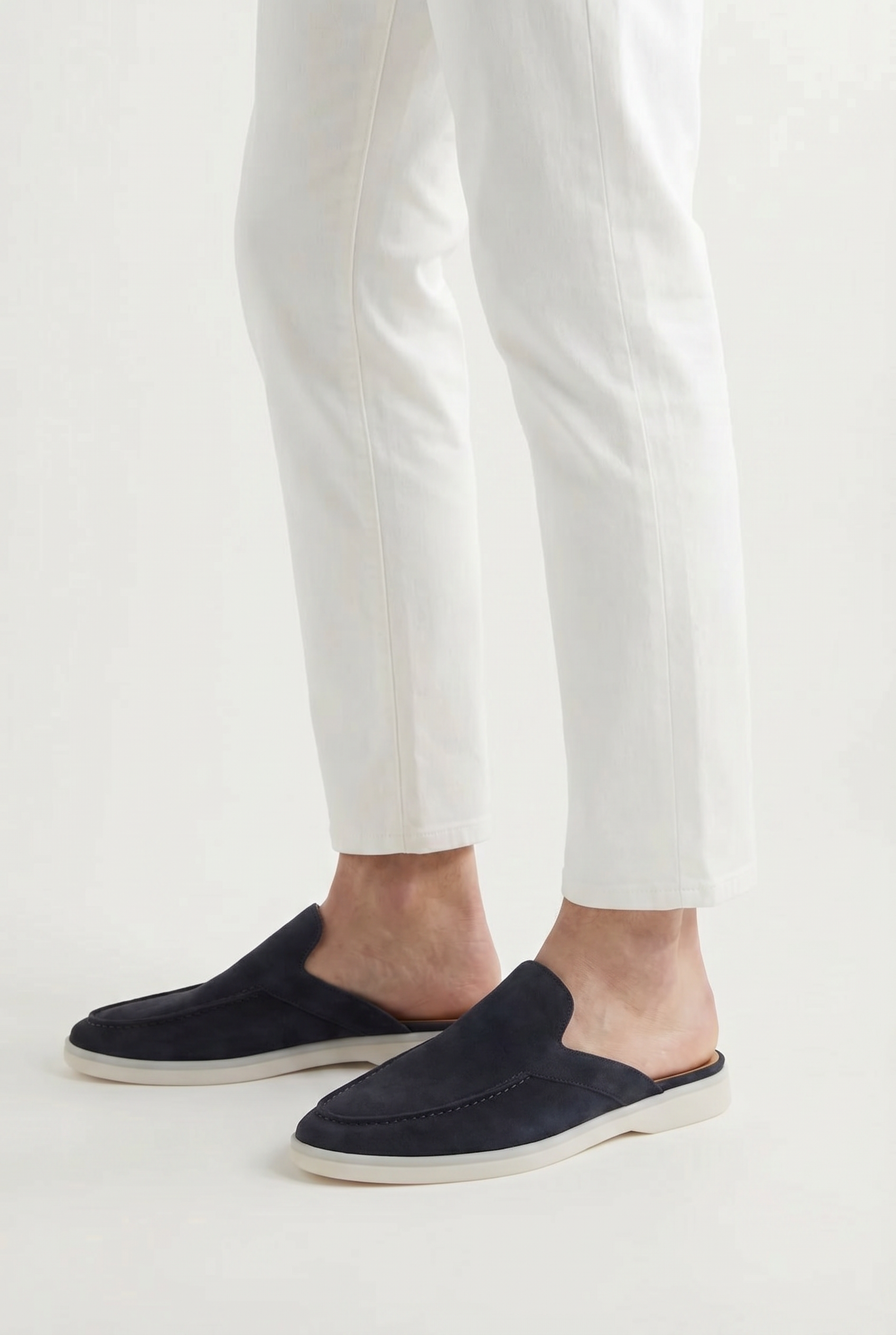 Yacht Suède Mule V2 Navy
