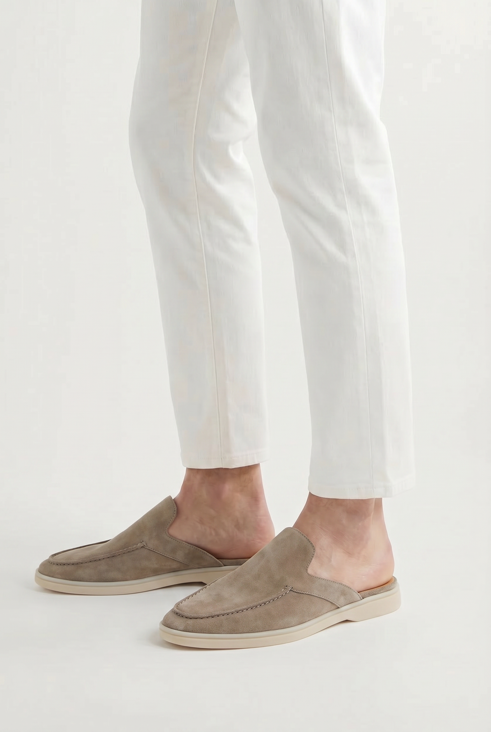 Yacht Suède Mule V2 Stone