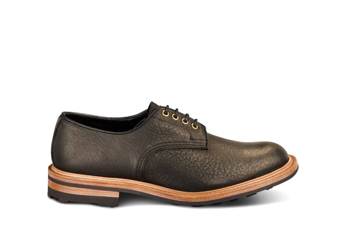 Daniel Tramping Shoe - Black Buffalo (Tricker's Exclusive)