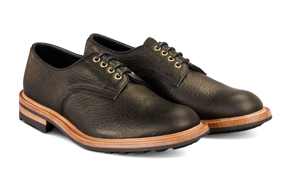 Daniel Tramping Shoe - Black Buffalo (Tricker's Exclusive)