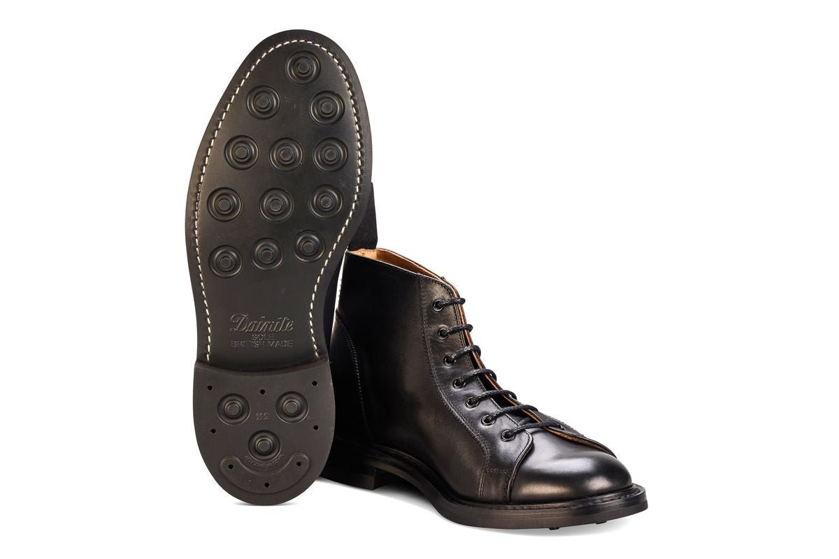 Ethan Monkey Boot - Black Calf