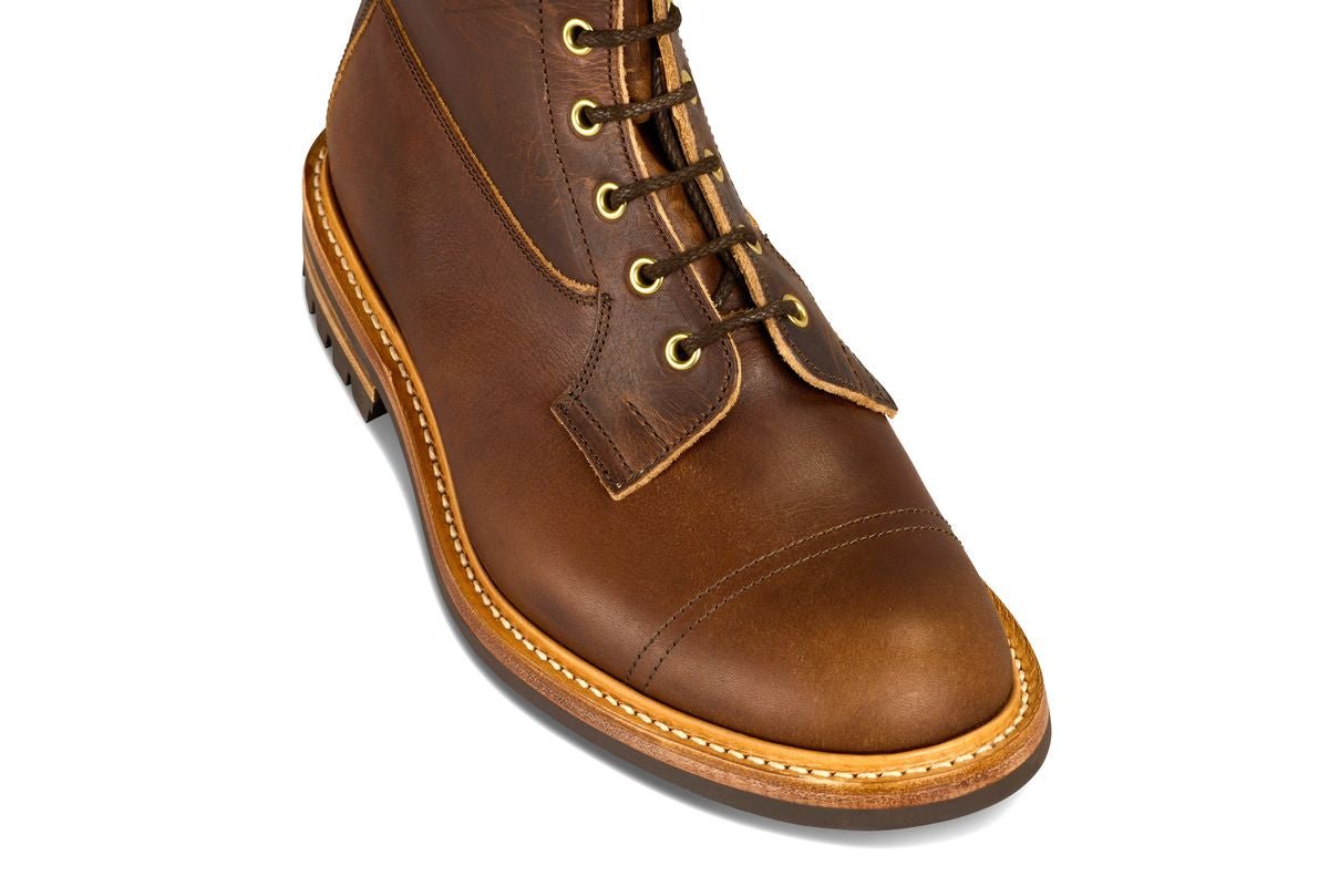 Grassmere Country Boot - Nut Brown Horween (Tricker's Exclusive) 6 Fitting