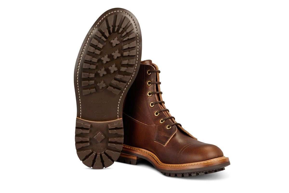 Grassmere Country Boot - Nut Brown Horween (Tricker's Exclusive) 6 Fitting