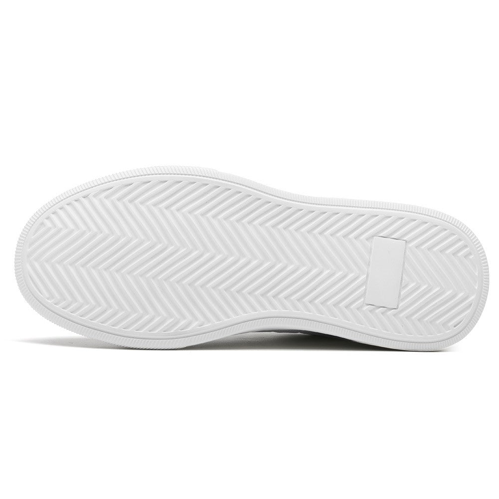 7 CM/2.76 Inches CMR CHAMARIPA Height Boost White Casual Sneakers