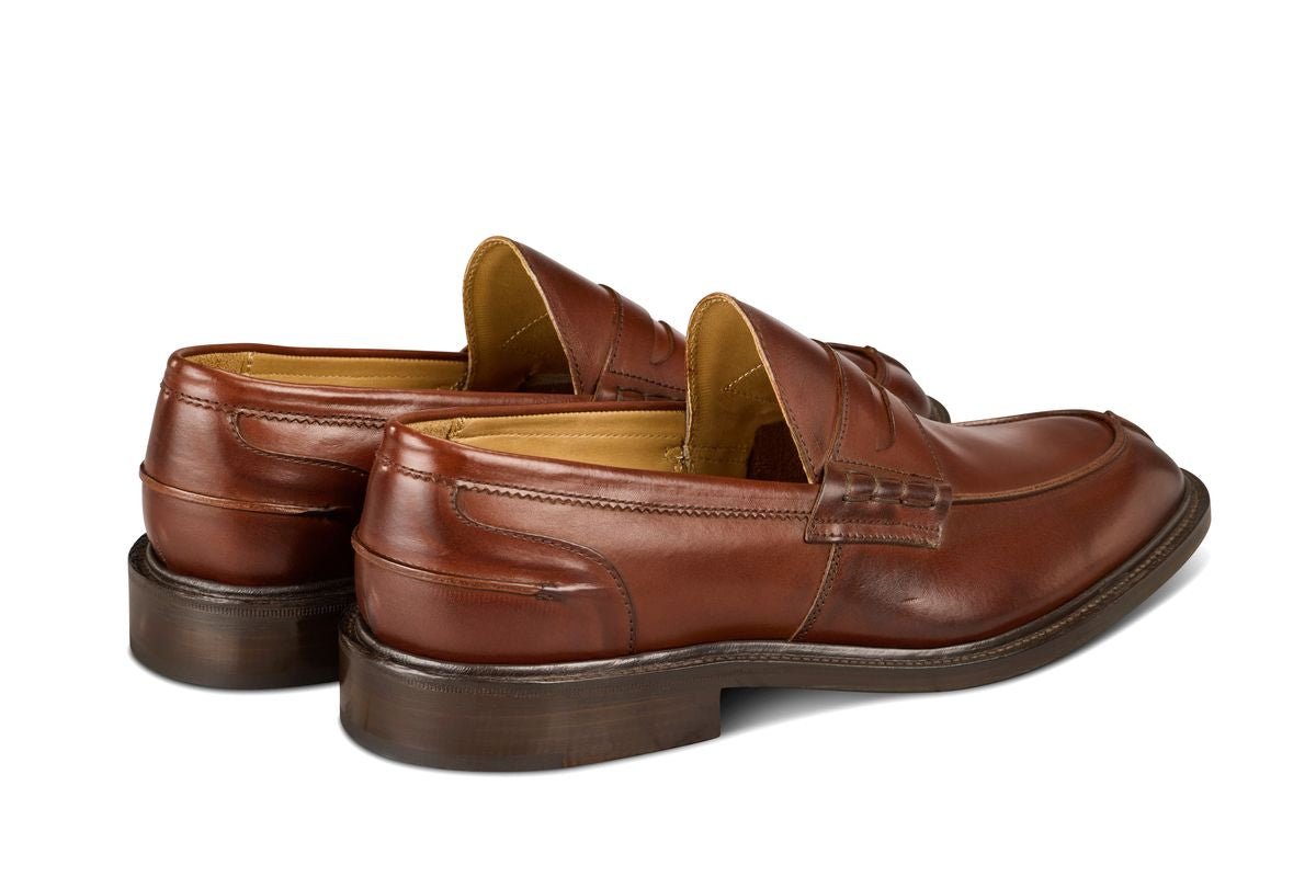 James Penny Loafer - Burgundy Burnished