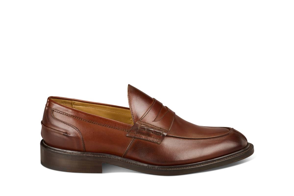 James Penny Loafer - Burgundy Burnished